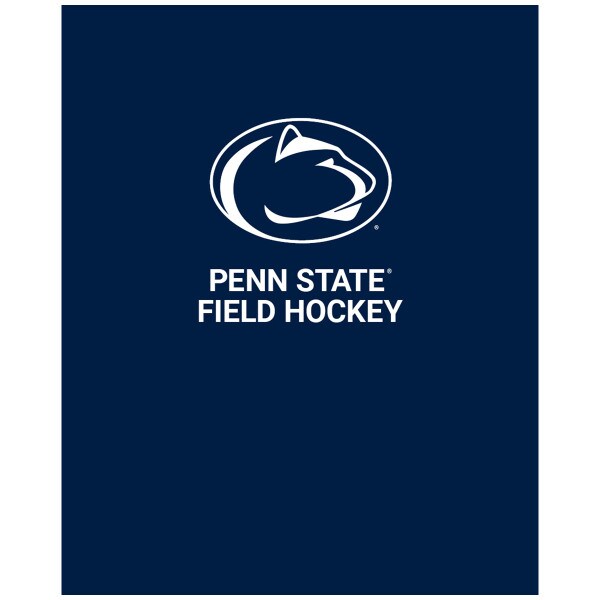 navy folder with Penn State Field Hockey below Athletic Logo